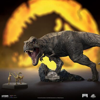 Jurassic World Icons Statue Compsognathus 5 cm – Bild 9