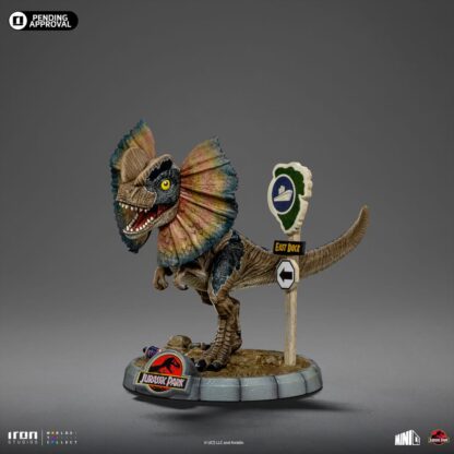 Jurassic Park Mini Co. PVC Dilophosaurus 12 cm – Bild 3