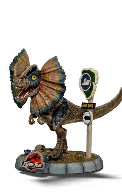 Jurassic Park Mini Co. PVC Dilophosaurus 12 cm – Bild 14