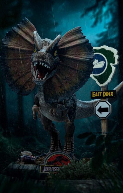 Jurassic Park Mini Co. PVC Dilophosaurus 12 cm – Bild 15