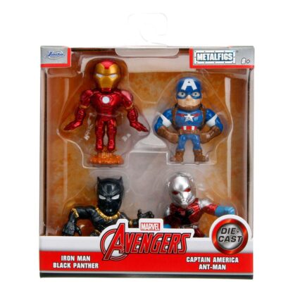 Avengers Nano Metalfigs Diecast Minifiguren 4-er Pack 6 cm – Bild 2