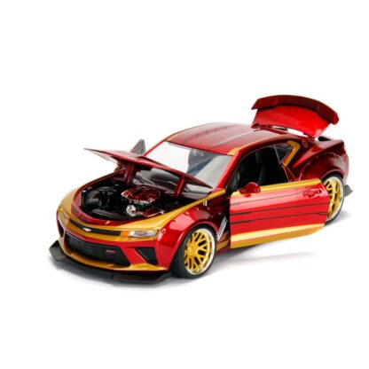 Avengers Diecast Modell 1/24 2016 Chevy Camaro SS Iron Man – Bild 2