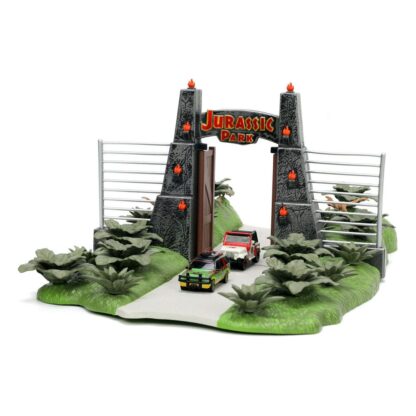 Jurassic World Nano Metalfigs Nano Scene Diorama The Gate