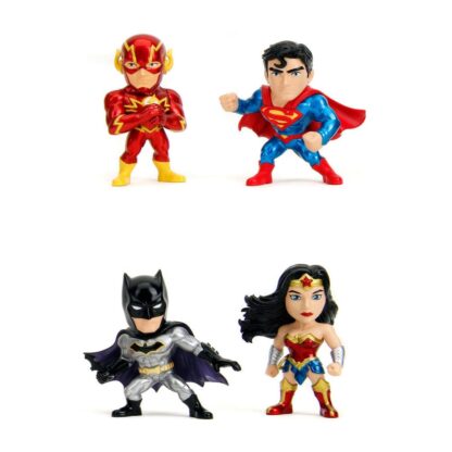 DC Comics Nano Metalfigs Diecast Minifiguren 4-er Pack Wave 1 4 cm