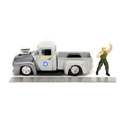 Street Fighter Diecast Modell 1/24 1956 Ford Pickup Guile – Bild 11