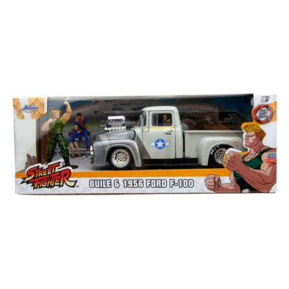 Street Fighter Diecast Modell 1/24 1956 Ford Pickup Guile – Bild 13