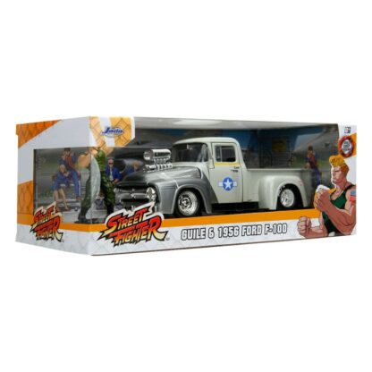 Street Fighter Diecast Modell 1/24 1956 Ford Pickup Guile – Bild 14