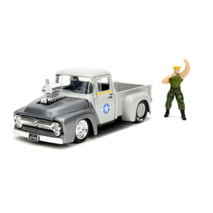 Street Fighter Diecast Modell 1/24 1956 Ford Pickup Guile – Bild 15