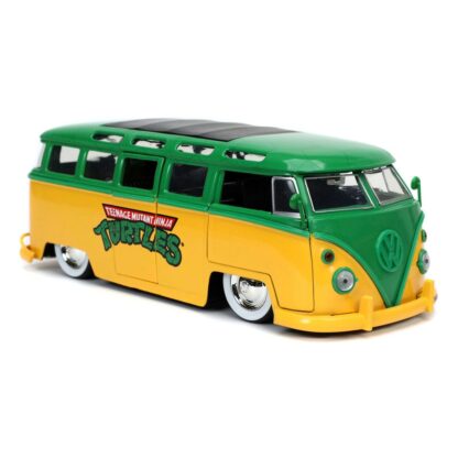 Teenage Mutant Ninja Turtles Diecast Modell 1/24 1962 VW Bus Leonardo – Bild 7