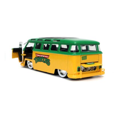 Teenage Mutant Ninja Turtles Diecast Modell 1/24 1962 VW Bus Leonardo – Bild 9