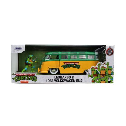 Teenage Mutant Ninja Turtles Diecast Modell 1/24 1962 VW Bus Leonardo – Bild 12