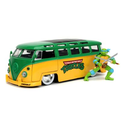 Teenage Mutant Ninja Turtles Diecast Modell 1/24 1962 VW Bus Leonardo – Bild 13