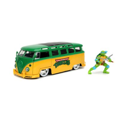 Teenage Mutant Ninja Turtles Diecast Modell 1/24 1962 VW Bus Leonardo – Bild 14