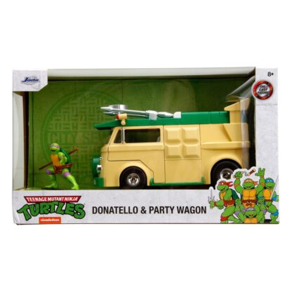 Teenage Mutant Ninja Turtles Diecast Modell 1/24 Donatello & Party Wagon – Bild 16