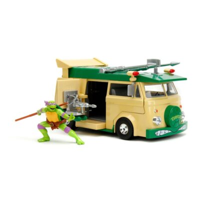 Teenage Mutant Ninja Turtles Diecast Modell 1/24 Donatello & Party Wagon – Bild 19