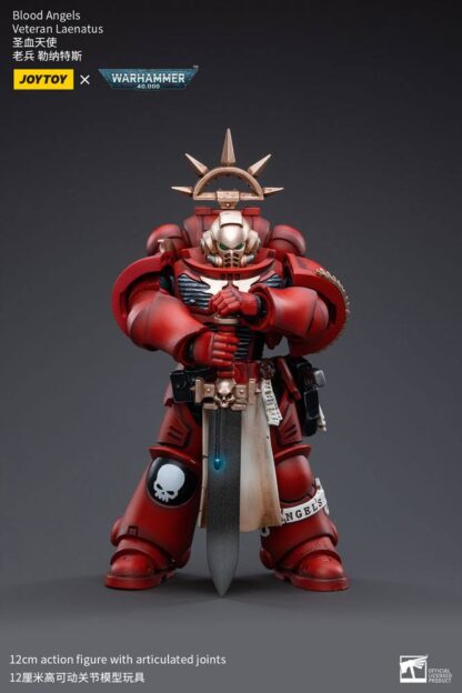 Warhammer 40k Actionfigur 1/18 Blood Angels Veteran Laenatus 12 cm – Bild 2