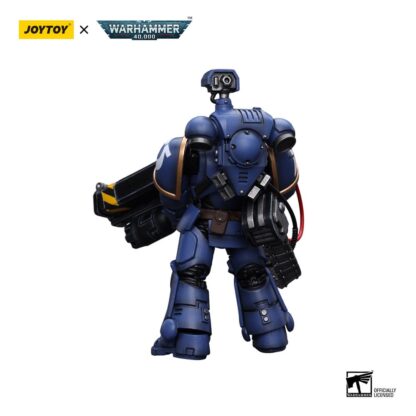 Warhammer 40k Actionfigur 1/18 Ultramarines Desolation Marine with Castellan Launcher (Superkrak) 12 cm – Bild 2