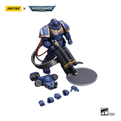 Warhammer 40k Actionfigur 1/18 Ultramarines Desolation Marine with Castellan Launcher (Superfrag) 12 cm – Bild 5