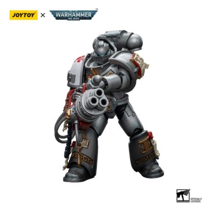 Warhammer 40k Actionfigur 1/18 Grey Knights Strike Squad Grey Knight with Psilencer 12 cm – Bild 4