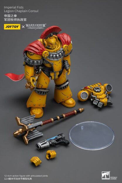 Warhammer The Horus Heresy Actionfigur 1/18 Imperial Fists Legion Chaplain Consul 12 cm – Bild 4