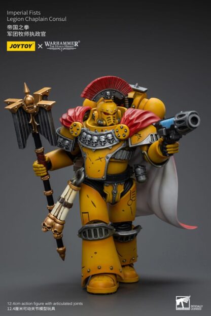 Warhammer The Horus Heresy Actionfigur 1/18 Imperial Fists Legion Chaplain Consul 12 cm – Bild 7