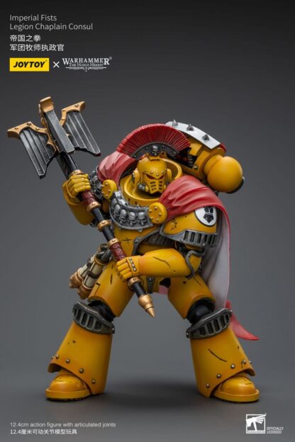 Warhammer The Horus Heresy Actionfigur 1/18 Imperial Fists Legion Chaplain Consul 12 cm – Bild 10