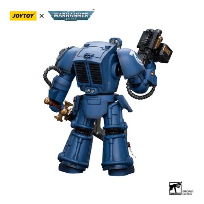 Warhammer 40k Actionfigur 1/18 Ultramarines Terminator Squad Sergeant with Power Sword and Teleport Homer 12 cm – Bild 2