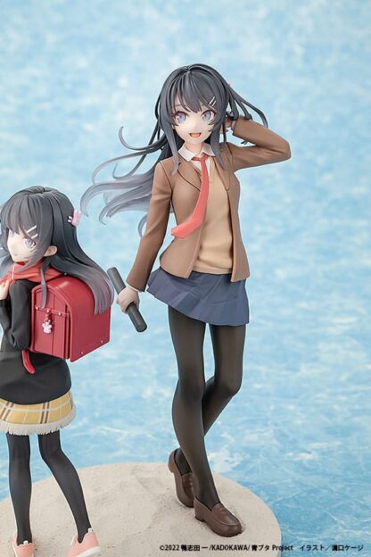 Rascal Does Not Dream of a Knapsack Kid PVC Statue Mai Sakurajima High School Graduation Ver. & Knapsack Kid 19 cm – Bild 6