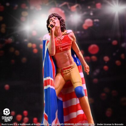 The Rolling Stones Rock Iconz Statue Mick Jagger (Tattoo You Tour 1981) 22 cm – Bild 3