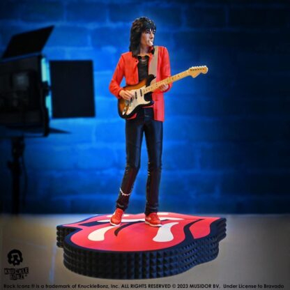 The Rolling Stones Rock Iconz Statue Ronnie Wood (Tattoo You Tour 1981) 22 cm – Bild 8