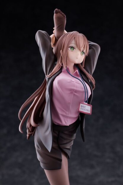 Original Character PVC Statue 1/6 OL-chan Who Doesn't Want to Go to Work Pink Ver. Deluxe Edition 26 cm – Bild 18