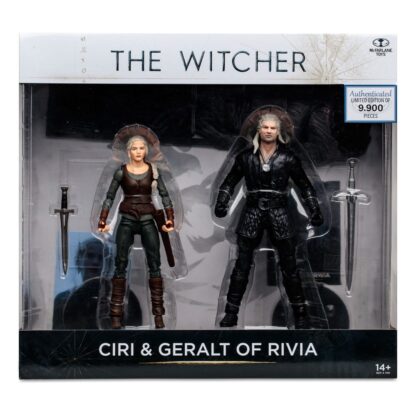 The Witcher Actionfigur Geralt und Ciri (Netflix Season 3) 18 cm – Bild 13