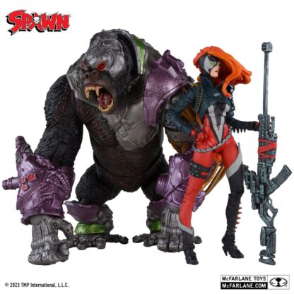 Spawn Actionfiguren 2er-Pack She Spawn & Cygor (Gold Label) 18 cm