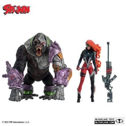 Spawn Actionfiguren 2er-Pack She Spawn & Cygor (Gold Label) 18 cm – Bild 3