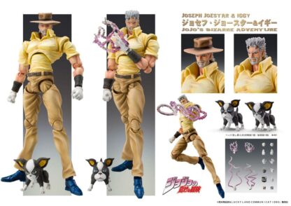 JoJo's Bizarre Adventure Super Action Actionfigur Chozokado (Joseph Joestar & Iggy) (3rd-run) 15 cm – Bild 11