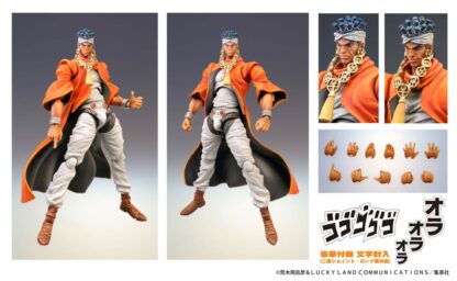 JoJo's Bizarre Adventure Super Action Actionfigur Chozokado (Mohammed Avdol) 16 cm (re-run) – Bild 4