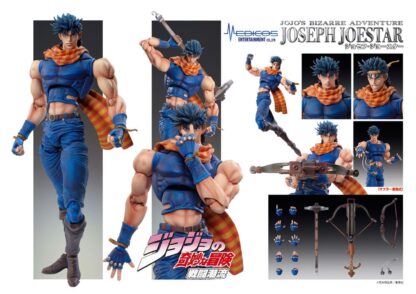 JoJo's Bizarre Adventure Battle Tendency Actionfigur Chozokado (Joseph Joestar) 16 cm (re-run) – Bild 7