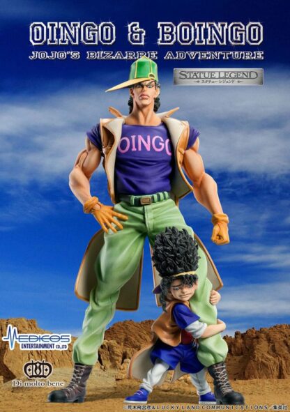 JoJo's Bizarre Adventure Statue Legend PVC Statue Oingo & Boingo 19 cm – Bild 5