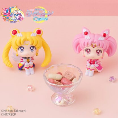 Sailor Moon Cosmos The Movie Look Look Up PVC Statuen Eternal Sailor Moon & Eternal Sailor Chibi Moon LTD Ver. 11 cm – Bild 4