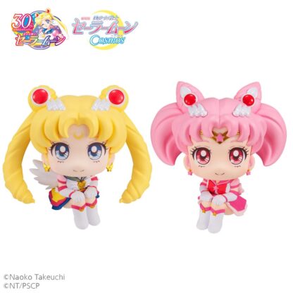 Sailor Moon Cosmos The Movie Look Look Up PVC Statuen Eternal Sailor Moon & Eternal Sailor Chibi Moon LTD Ver. 11 cm – Bild 6