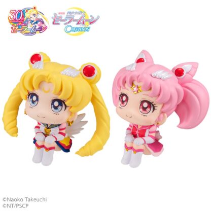 Sailor Moon Cosmos The Movie Look Look Up PVC Statuen Eternal Sailor Moon & Eternal Sailor Chibi Moon LTD Ver. 11 cm – Bild 7