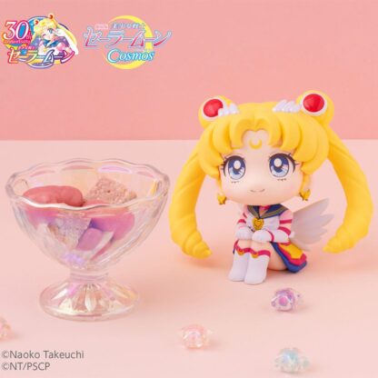 Sailor Moon Cosmos The Movie Look Look Up PVC Statuen Eternal Sailor Moon & Eternal Sailor Chibi Moon LTD Ver. 11 cm – Bild 10