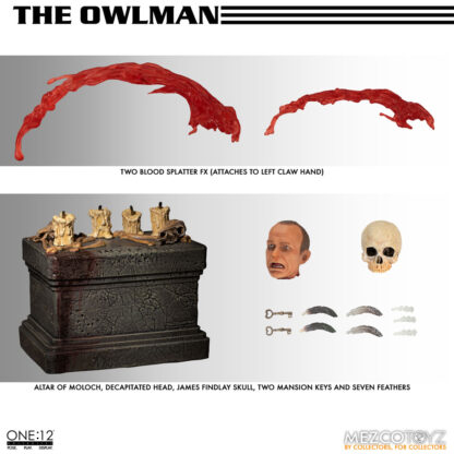 Lord of Tears Actionfigur 1/12 The Owlman 17 cm – Bild 21