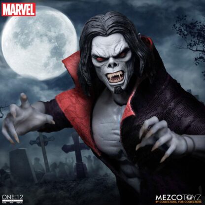 Marvel Universe Actionfigur mit Leuchtfunktion 1/12 Morbius 17 cm – Bild 5