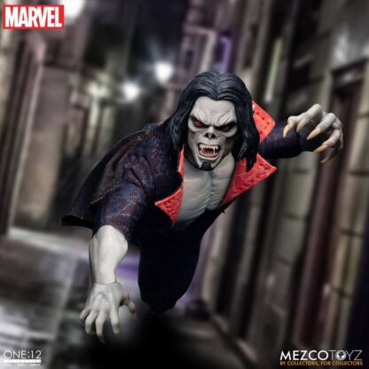 Marvel Universe Actionfigur mit Leuchtfunktion 1/12 Morbius 17 cm – Bild 8