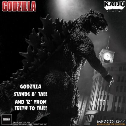 Godzilla (1954) Kaiju Collective Actionfigur Godzilla - Black & White Edition 20 cm – Bild 6