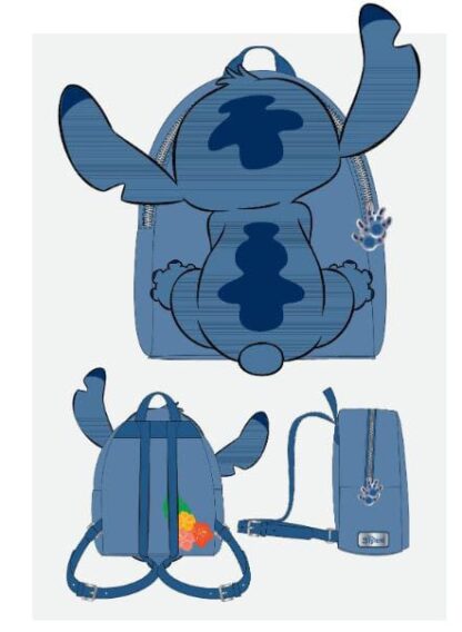 Lilo & Stitch Rucksack Mini Stitch Back