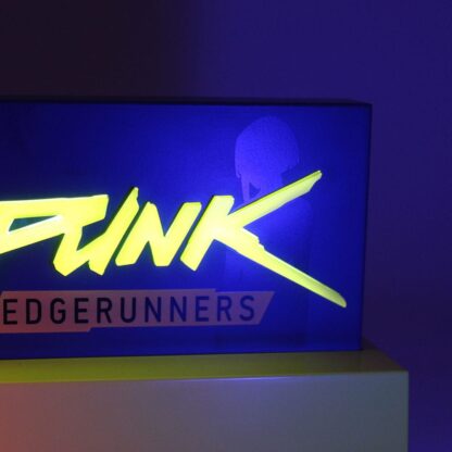 Cyberpunk Edgerunner LED-Leuchte Logo 22 cm – Bild 8