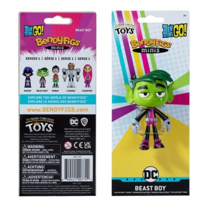 Teen Titans Go! Bendyfigs Biegefigur Beast Boy 9 cm – Bild 2