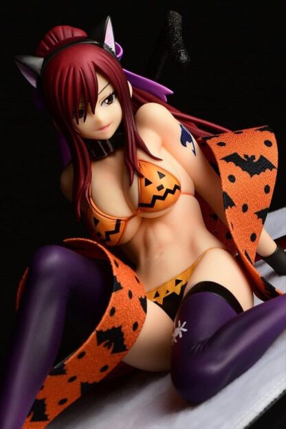 Fairy Tail Statue 1/6 Erza Scarlet - Halloween CAT Gravure_Style 13 cm – Bild 2